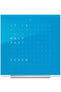 blue desk clock