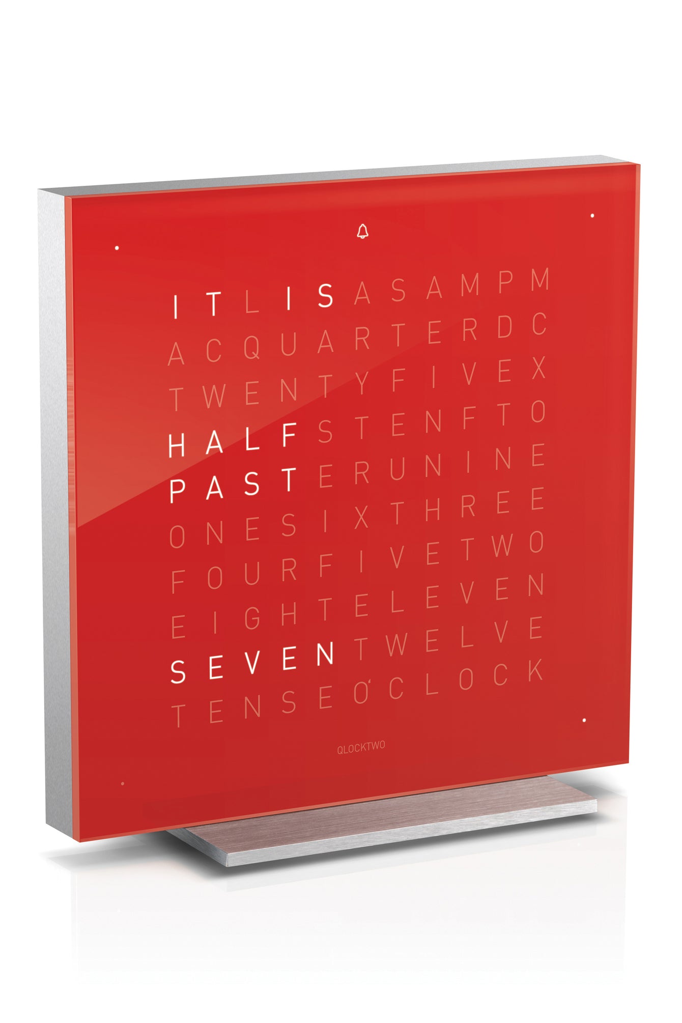 Red Desk Clock