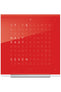 Red Desk Clock