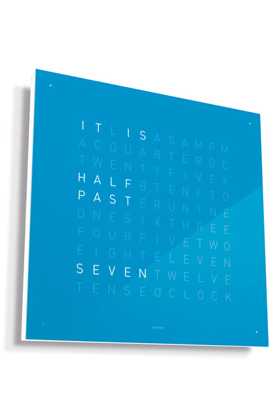 Blue Wall Clock