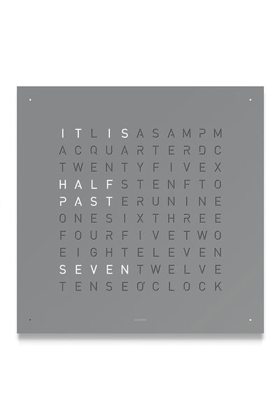 qlocktwo wall clock 