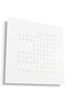 QLOCKTWO Wall Clock with VANILLA SUGAR Acrylic Faceplate