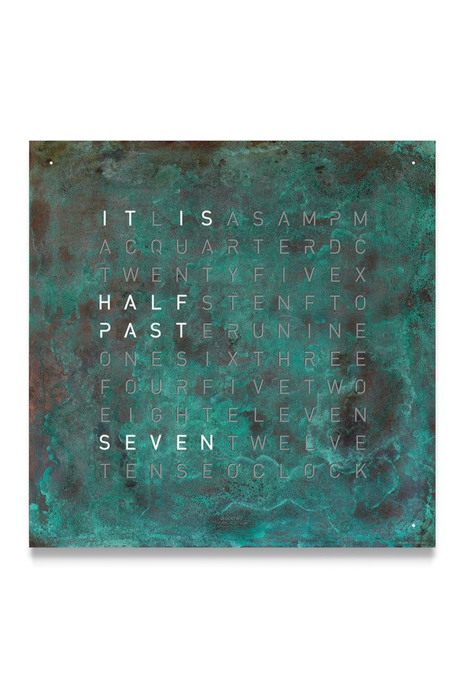 Copper Wall Clock
