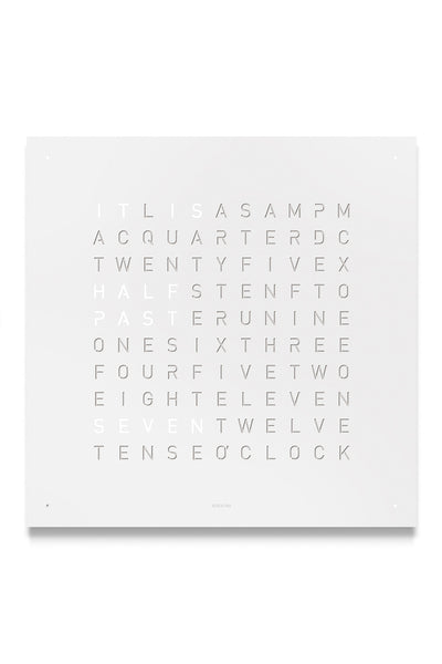 white wall clock 