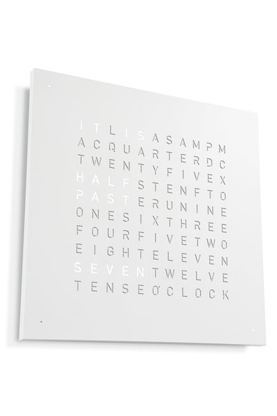 white wall clock 