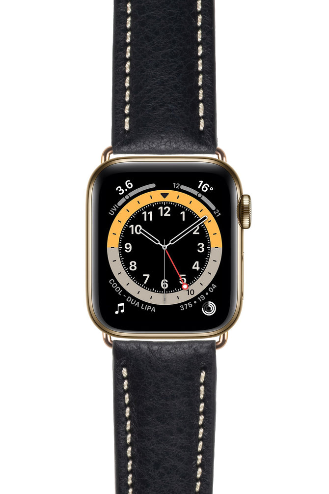 RIOS1931 Screw-Fitting Strap Connector for GOLD STAINLESS STEEL Apple Watch