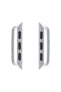 RIOS1931 Screw-Fitting Strap Connector for SILVER ALUMINIUM Apple Watch