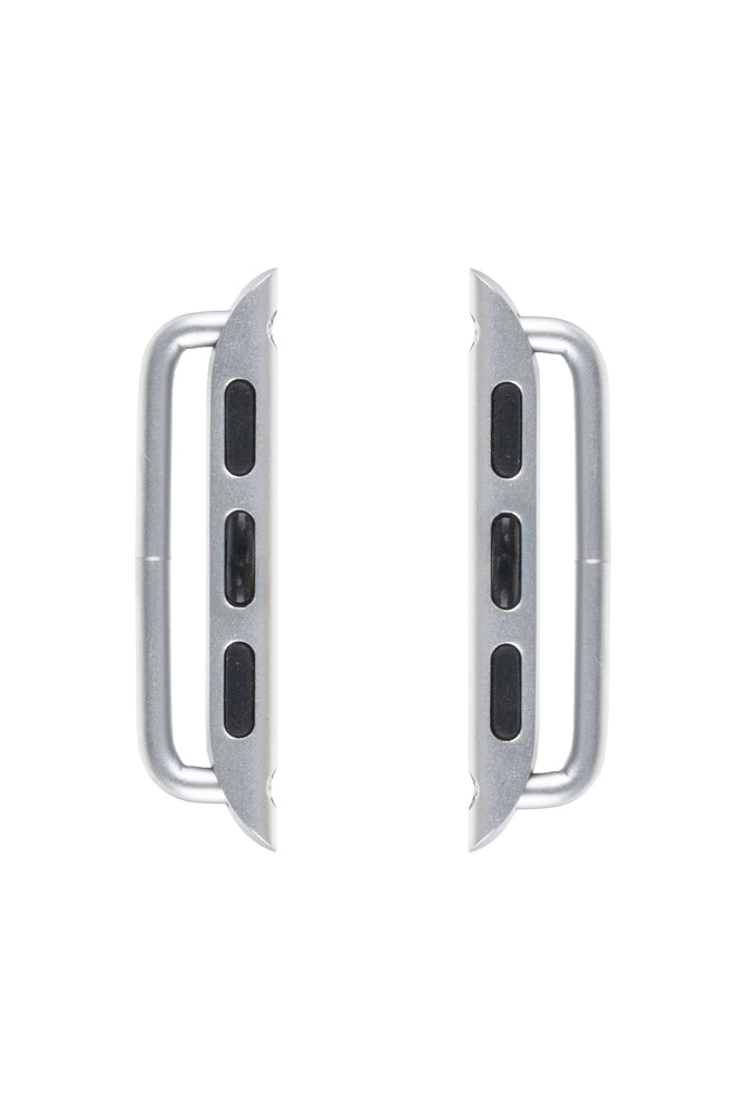 RIOS1931 Screw-Fitting Strap Connector for SILVER ALUMINIUM Apple Watch