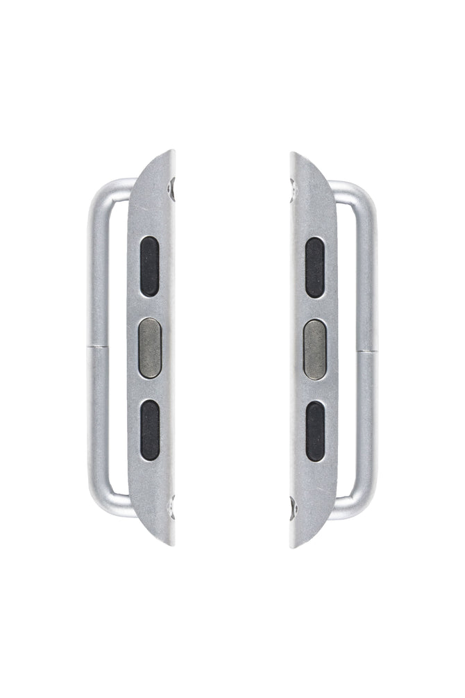 RIOS1931 Screw-Fitting Strap Connector for SILVER ALUMINIUM Apple Watch