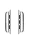 RIOS1931 Screw-Fitting Strap Connector for SILVER STAINLESS STEEL Apple Watch