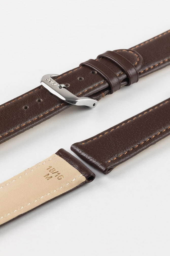 saddle leather watch straps