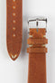 cognac watch strap 