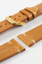 RIOS1931 BEDFORD Genuine Vintage Leather Watch Strap in HONEY