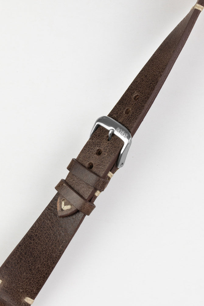 vintage leather watch strap 