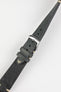 grey leather watch strap 