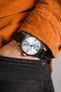 RIOS1931 BRAZIL Crocodile-Embossed Leather Watch Strap in BLACK