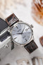 RIOS1931 BRAZIL Crocodile-Embossed Leather Watch Strap in MOCHA