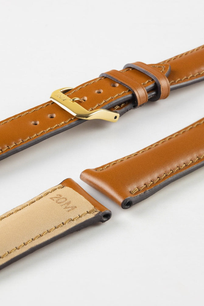 shell cordovan leather watch strap 
