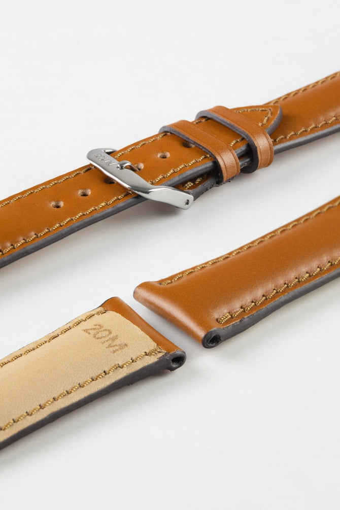 shell cordovan leather watch strap 