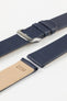 RIOS1931 CLASSIC Low-Profile Leather Watch Strap in OCEAN BLUE