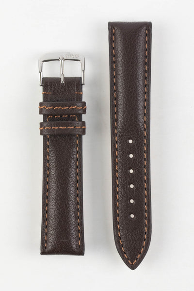 RIOS1931 COLORADO Genuine Buffalo Leather Watch Strap in MOCHA