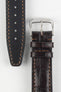 RIOS1931 DALLAS Alligator-Embossed Leather Watch Strap in MOCHA