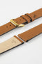 RIOS1931 FRENCH Leather Watch Strap in HONEY
