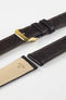 RIOS1931 FRENCH Leather Watch Strap in MOCHA