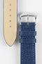 RIOS1931 FRENCH Leather Watch Strap in OCEAN BLUE