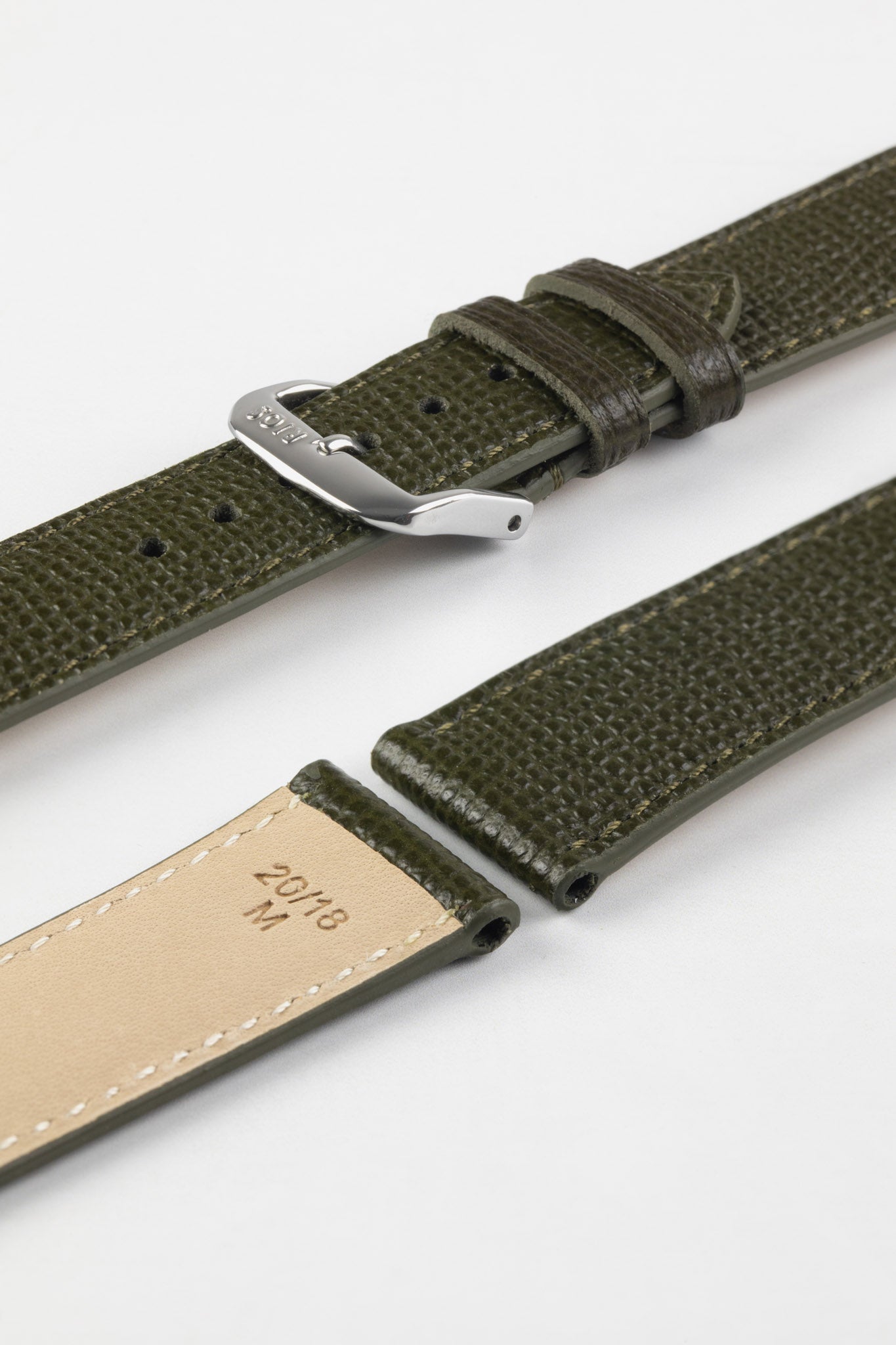 Military leather deals strap