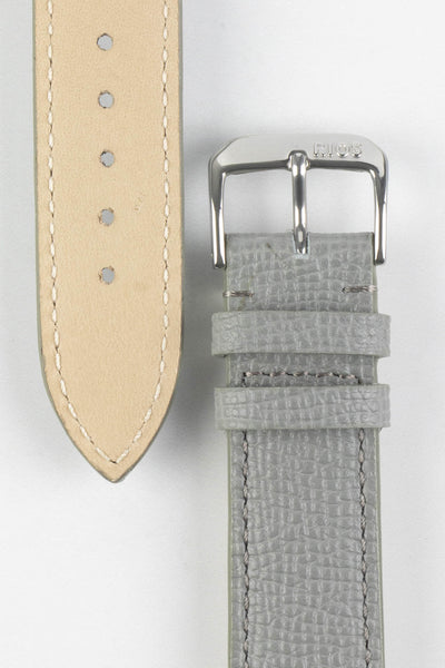 RIOS1931 FRENCH Leather Watch Strap in STONE GREY