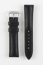 RIOS1931 GARMISCH Organic Leather Watch Strap in BLACK