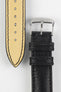 RIOS1931 GARMISCH Organic Leather Watch Strap in BLACK