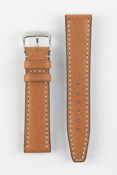 RIOS1931 HAVANA Genuine Pigskin Leather Watch Strap in COGNAC