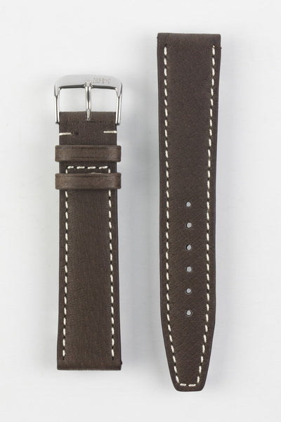RIOS1931 HAVANA Genuine Pigskin Leather Watch Strap in MOCHA