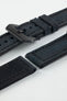 RIOS1931 MARYLAND Genuine Vintage Canvas Watch Strap in BLACK