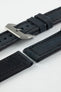 RIOS1931 MARYLAND Genuine Vintage Canvas Watch Strap in BLACK