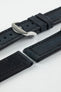 RIOS1931 MARYLAND Genuine Vintage Canvas Watch Strap in BLACK