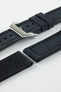 RIOS1931 MARYLAND Genuine Vintage Canvas Watch Strap in BLACK