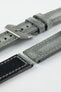RIOS1931 MARYLAND Genuine Vintage Canvas Watch Strap in STONE GREY
