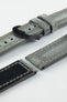 RIOS1931 MARYLAND Genuine Vintage Canvas Watch Strap in STONE GREY