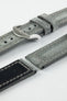 RIOS1931 MARYLAND Genuine Vintage Canvas Watch Strap in STONE GREY