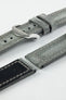 RIOS1931 MARYLAND Genuine Vintage Canvas Watch Strap in STONE GREY