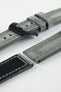 RIOS1931 MARYLAND Genuine Vintage Canvas Watch Strap in STONE GREY