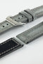 RIOS1931 MARYLAND Genuine Vintage Canvas Watch Strap in STONE GREY