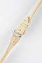 RIOS1931 NEW ORLEANS Alligator-Embossed Leather Watch Strap in SAND