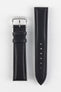 RIOS1931 OFF SHORE Hydrophobic Leather Watch Strap in BLACK