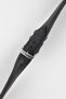 RIOS1931 OFF SHORE Hydrophobic Leather Watch Strap in BLACK