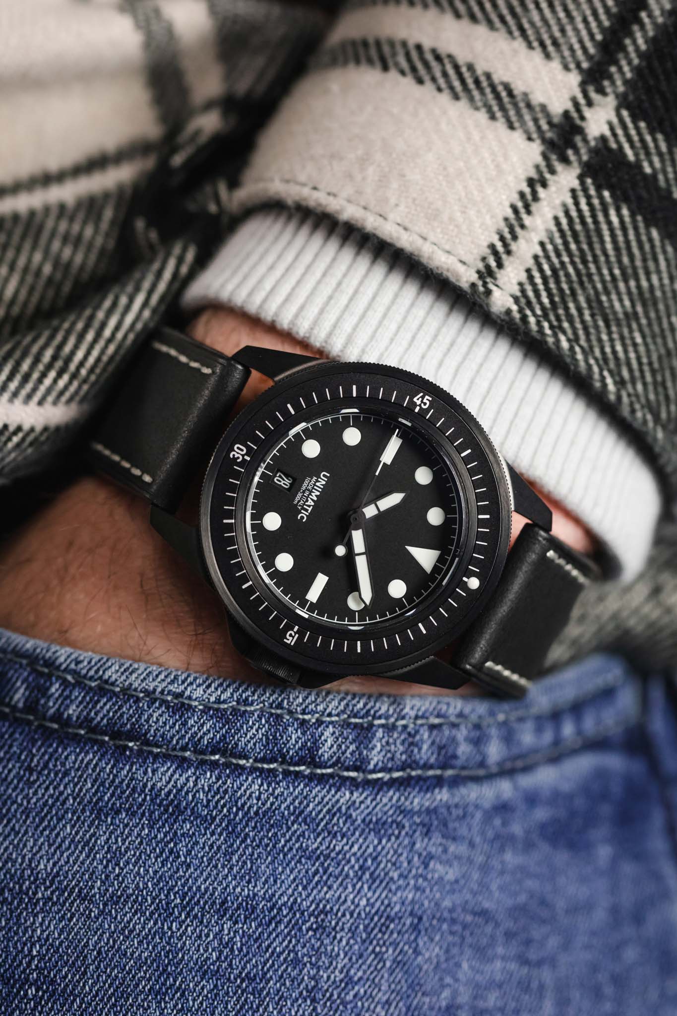 RIOS1931 Oxford Vintage Watch Strap In COGNAC - Foto 5