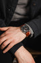 RIOS1931 TEXAS Genuine Buffalo Leather Watch Strap in COGNAC